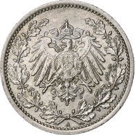 Monnaie, GERMANY - EMPIRE, 1/2 Mark, 1918, Berlin, SPL, Argent, KM:17 - 1/2 Mark