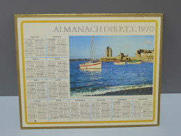 -ANCIEN CALENDRIER ALMANACH PTT  1970 39 LONS LE SAULNIER DOLE COLLECTION    E - Tamaño Grande : 1961-70