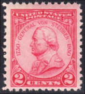 !a! USA Sc# 0689 MNH SINGLE (a3) - General Von Steuben - Nuovi