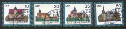DDR 1985 Castles II Used.  Michel 2976-79 - Gebraucht