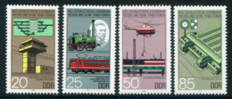 DDR 1985 Railway Development MNH / **.  Michel 2968-71 - Neufs