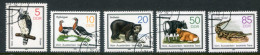 DDR 1985 Endangered Fauna Used.  Michel 2952-56 - Gebraucht