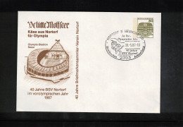 Germany 1987 Olympic Games Seoul - Pre-olympic Year Interesting Letter - Summer 1988: Seoul