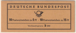 Germany 1965 Sc 824,904 BRD Mi MH 10 Sealed Booklet MNH** - 1951-1970