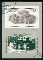 DDR 1985 Re-opening Of Semper Operahouse Used .  Michel Block 80 - Oblitérés