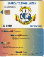 UGANDA - The Affordable Connection, UTL Logo, First Issue 100 Units, Mint - Uganda