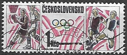 TCHECOSLOVAQUIE - Jeux Olympiques De Calgary Et Séoul. Basket-ball Et Football - Used Stamps