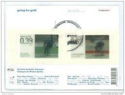 NEDERLAND * Blok 2415-2416 NETHERLANDS * OLYMPISCHE WINTER SPELEN * SCHAATSEN * Olympic Games - Used Stamps