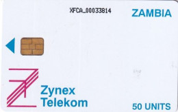 ZAMBIA - Zynex Telecom First Issue 50 Units, CN : XFCA, Used - Sambia