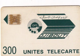 DJIBOUTI - Telecom Logo, First Issue 300 Units, Chip SC4, CN : 8736, Tirage %32000, Used - Djibouti