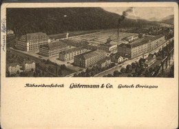 41210407 Gutach Breisgau Naehseidenfabrik Guetermann Gutach Breisgau - Gutach (Breisgau)