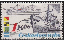 TCHECOSLOVAQUIE - Bâtiment  De La Flotte De Commerce : "Pionyr" - Used Stamps