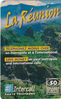 REUNION ISL. - Intercall Prepaid Card, First Issue 50 FF, Exp.date 31/12/01, Used - Réunion