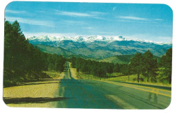 USA  Postal Card, Snowy Peaks On The Continental Dividem   Denver Mountain Parks Colorado - Unused Card  #3083 - Denver