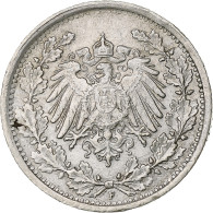Etats Allemands, 1/2 Mark, 1918, Stuttgart, Argent, TTB, KM:17 - 1/2 Mark