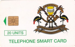 UGANDA - Telecom Logo 20 Units, Tirage %30000, Used - Ouganda