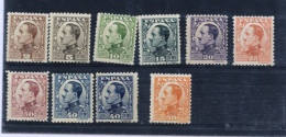 (*) 490/98+A. Vaquer. - Unused Stamps