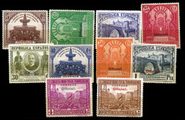 (*) 620/29. Panamericana. Cat. 55 €. - Unused Stamps