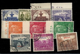 Ø 620/29. Panamericana. Cat. 55 €. - Used Stamps