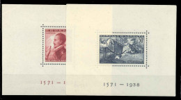 ** 862/63. Hojitas Lepanto. Ligeras Marcas Del Clasificador En El Dorso. Cat. 110 €. - Unused Stamps