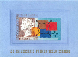 ** 3711A/C. Carnet Del 150 Aniversario Del Sello Español. - Nuovi