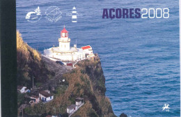 AZORES. Carnet Del Año 2008 Con Todas Las Emisiones Más La Prueba Especial De Tema Europa. Todo Nuevo Sin Fijasellos. - Açores