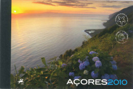 AZORES. Carnet Del Año 2010 Con Todas Las Emisiones Más La Prueba Especial De Tema Europa. Todo Nuevo Sin Fijasellos. - Azores