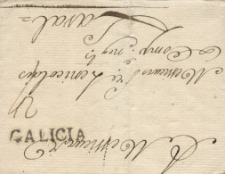 D.P. 16. 1762 (8 OCT). Carta De La Coruña A Laval (Francia). Marca Nº 3N. Muy Bonita. - ...-1850 Préphilatélie