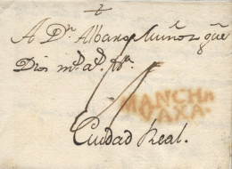 D.P. 23. 1798 (2 NOV). Carta De Calzada De Catrava A Ciudad Real. Marca De Almagro Nº 1R. Preciosa Y Rara. - ...-1850 Prephilately