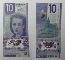 Kanada Canada 10 Dollars 2018 Viola Desmond Polymer UNC Bankfrisch - Kanada