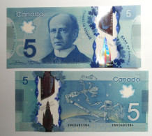 Kanada Canada 2 X 5 Dollars 2013 Raumfahrt Raumschiff Polymer UNC Bankfrisch - Kanada