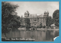 TORINO - Fiume Po E Castello Del Valentino * 0385 - Castello Del Valentino