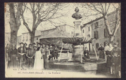 CPA 34 - PAULHAN - LA FONTAINE - Paulhan