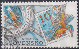 2002 Slowakische Republik ° Mi:SK 443Zf, Sn:SK 419, Yt:SK 383, Nitrafila 2003, Briefmarkenausstellung - Usados