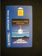 7684 Télécarte Collection SALON DU BOURGET PARIS 1997 AVION AVIATION  ( 2 Scans )  Carte Téléphonique - Vliegtuigen