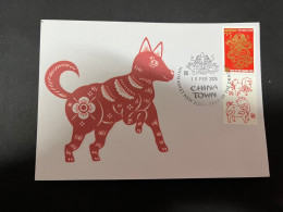 10-2-2024 (3 X 47) Chinese New Year Of The Dragon 2024 - 年中國龍年新年 - 1 Cover With $ 1.20 Year Of Dog Tag Stamp - Chinese New Year