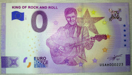 0 Euro Souvenir KING OF ROCK AND ROLL ELVIS PRESLEY  USAH 2021-1 Nr. 223 - Altri – America