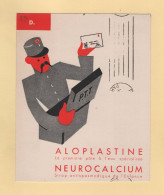 Publicite - Aeroplastine Neurocalcium - Facteur Lettre - Werbung