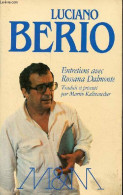 Entretiens Avec Rossana Dalmonte - Collection " Musiques & Musiciens " . - Berio Luciano - 1983 - Muziek