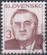 1993 Slowakische Republik ° Mi:SK 180, Sn:SK 159A, Yt:SK 146, Michal Kováč, President Of Slovakia - Gebruikt