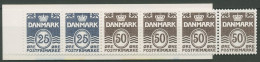 Dänemark 1998 Ziffern Wellenlinien MH 54 Postfrisch (C96579) - Carnets