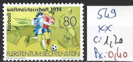 LIECHTENSTEIN 549 ** Côte 1.20 € - 1974 – Allemagne Fédérale