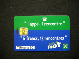 7688 Télécarte Collection LOTO FOOT   ( 2.scans)  Carte Téléphonique - Juegos