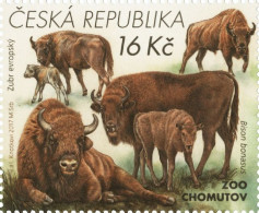 936 Czech Republic Nature Protection: Zoological Gardens II 2017 Wisent/bison - Cows