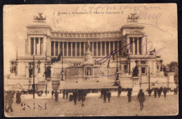 Italy - 1921 - Roma - Monumento A Vittorio Emanuele II - Piazze