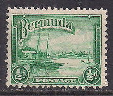 Bermuda 1936/37 KGV1 1/2d Green SG 98 MNH ( C1100 ) - Bermuda