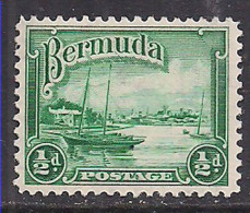 Bermuda 1936/37 KGV1 1/2d Green SG 98 MNH ( C721 ) - Bermuda