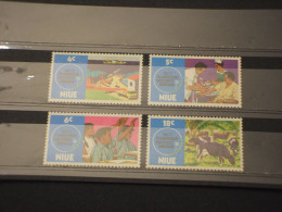 NIUE - 1972 COMMISSIONE P. S./BOVINI......4 VALORI - NUOVO(++) - Niue