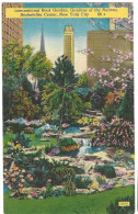 USA   - International Rock Garden, Rockefeller Center - New York City -  Unused Card   No 66 - Manhattan