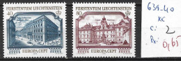 LIECHTENSTEIN 639-40 ** Côte 2 € - 1978